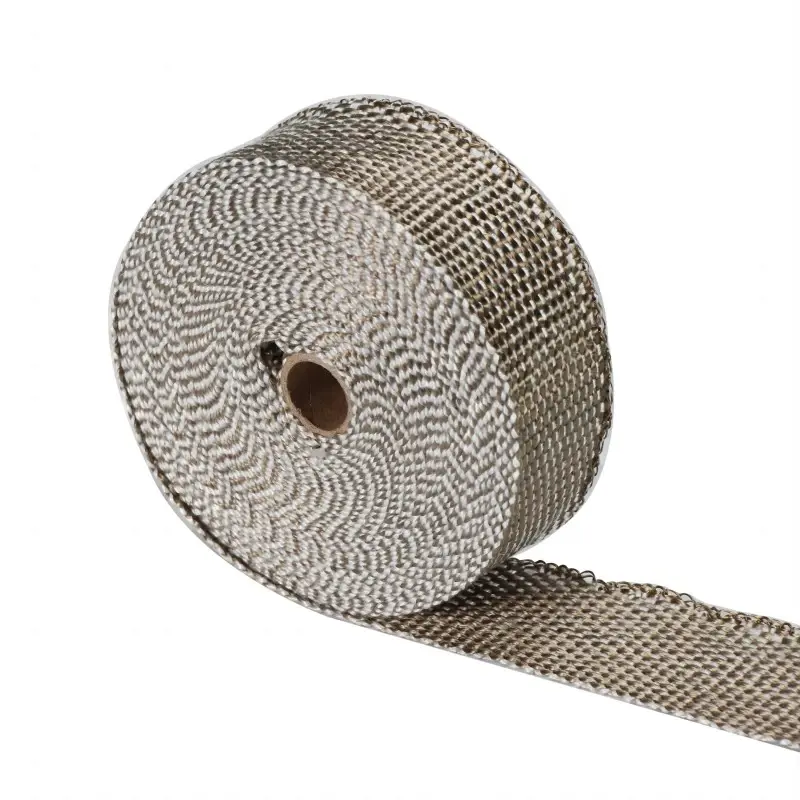Modifying car exhaust pipes, what is the difference between stainless steel and Titanium Exhaust Wrap?